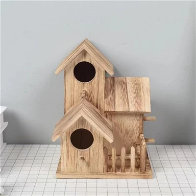 Rumah burung diy kayu