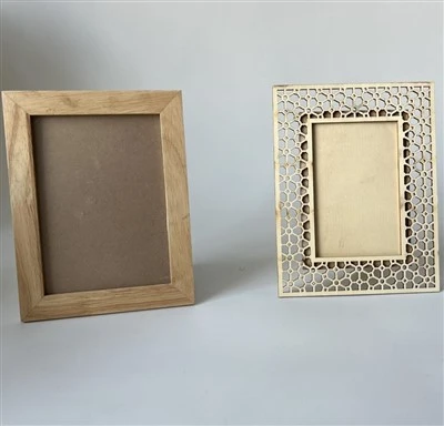 Bingkai foto DIY kayu