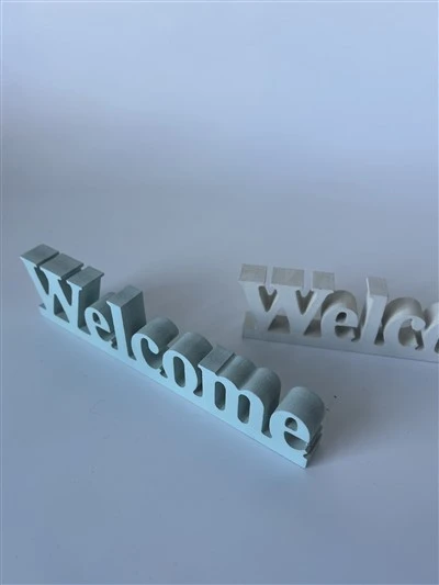 Stand Welcome Wooden