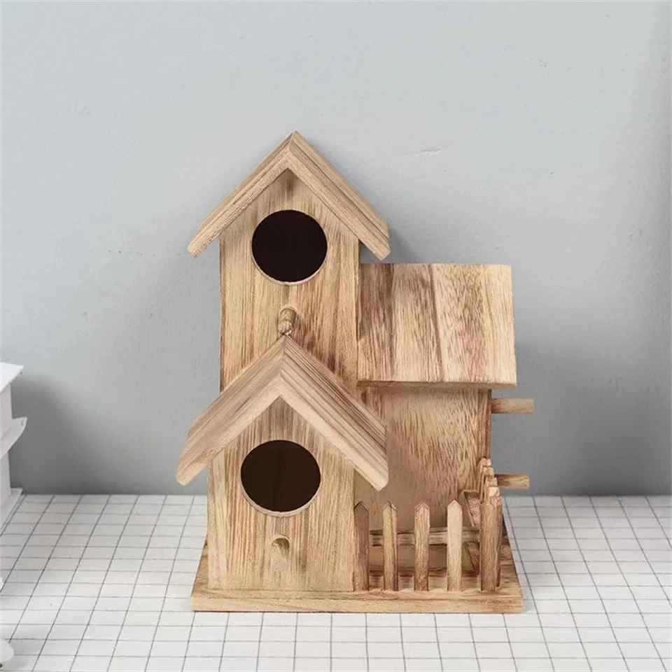 Rumah burung diy kayu
