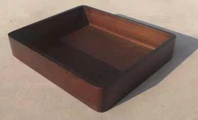 Dulang simpanan coklat